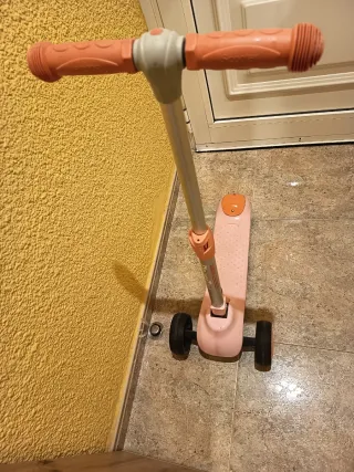 Patinete 3 Ruedas Rosa