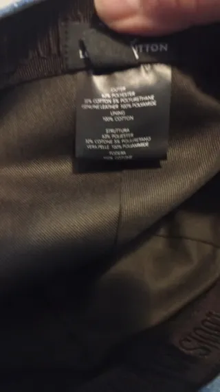 Gorra Louis Vuitton Denim Monogram