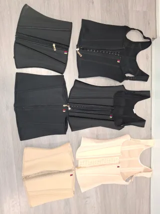 Fajas Colombianas Negras y Beige tallas xs,s,m,L,