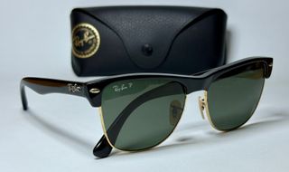 RAY BAN CLUBMASTER ORIGINAL OVERSIZED POLARIZADAS