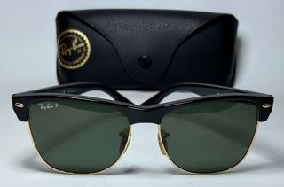 RAY BAN CLUBMASTER ORIGINAL OVERSIZED POLARIZADAS