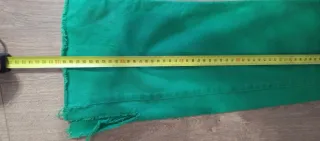 Pantalón acampanado Stradivarius verde talla 36