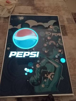 Insegna luminosa Pepsi