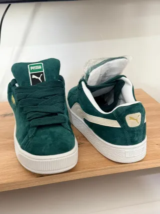 Zapatillas Puma Suede XL Verde Talla 46