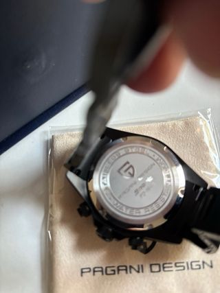 Reloj Pagani Design Cronógrafo Negro