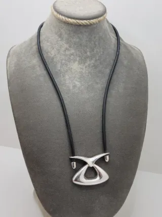 Collar Plata 925 Diseño Moderno