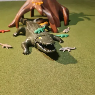 Playmobil Nido de Cocodrilo con Crías