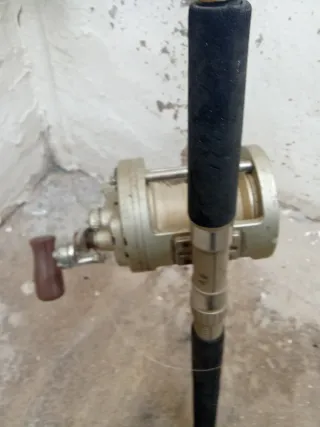 Caña de pescar de embarcación