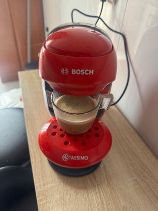 Cafetera Bosch Tassimo Roja