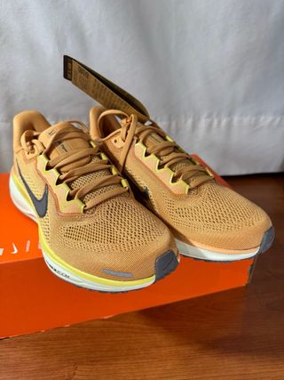 Nike Pegasus 41 Naranja y Amarillo
