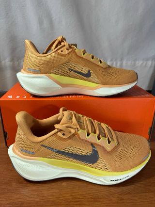 Nike Pegasus 41 Naranja y Amarillo