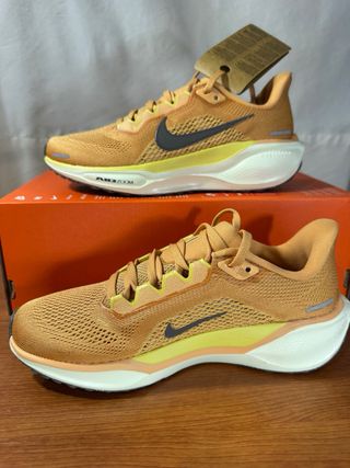 Nike Pegasus 41 Naranja y Amarillo