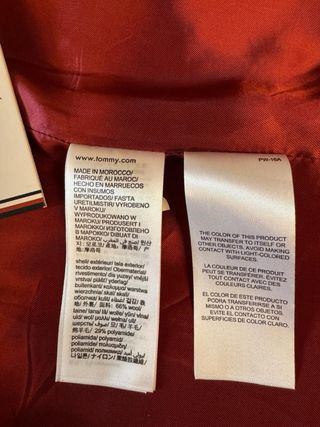 Cappotto Tommy Hilfiger Beige Donna