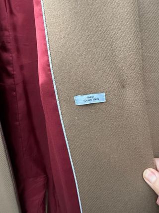 Cappotto Tommy Hilfiger Beige Donna