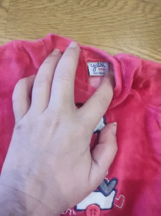 Conjunto bebé invierno, talla 1 mes