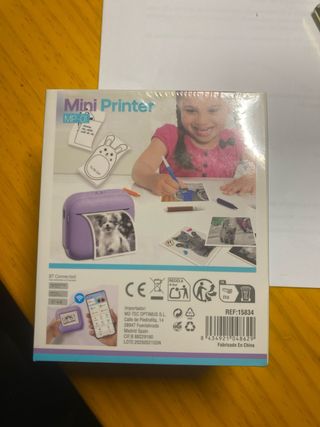 Mini Impresora M2-TEC sin tinta