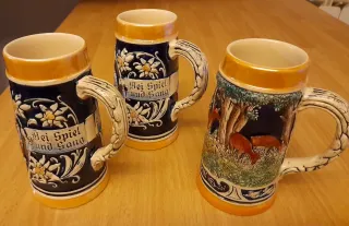 Set 7 Bocc. Birra Germania Ovest 60/70