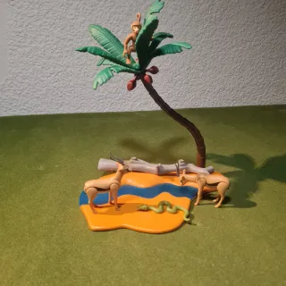 Playmobil Sabana Gacelas y Mono