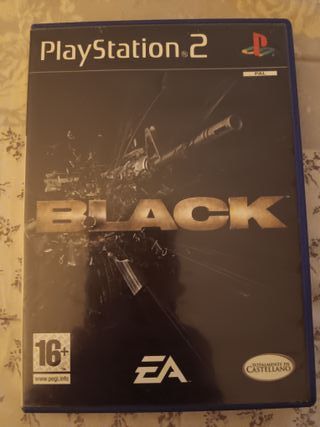 Black PS2 (PlayStation 2) FPS