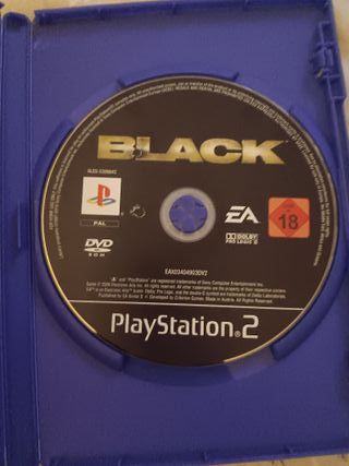 Black PS2 (PlayStation 2) FPS