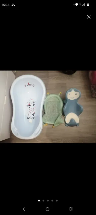 Lote Ropa Bebé + Bañera + Andador