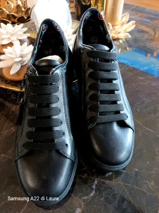 Moncler Sneakers Nuove Nere