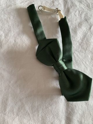 Pajarita infantil verde