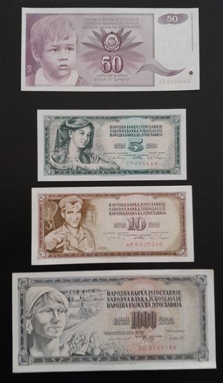 Billetes de varios paises