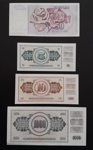 Billetes de varios paises
