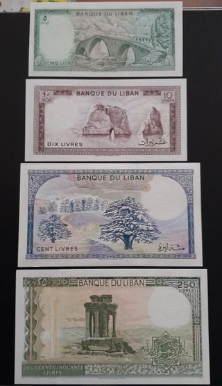 Billetes de varios paises