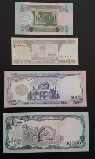 Billetes de varios paises