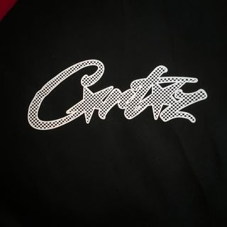 Chaqueta Corteiz Negra y Roja Talla M