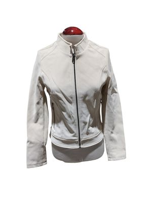 Chaqueta Desigual Beige Estilo Bomber