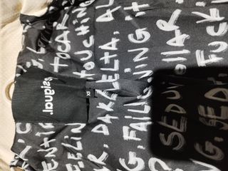 Chaqueta Desigual Beige Estilo Bomber