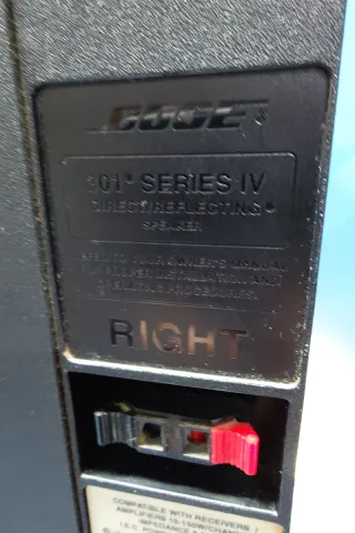 Altavoces Bose 301 Serie IV Negros