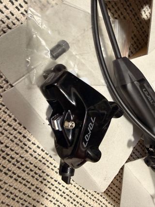 Frenos Sram Level Stealth Silver 180/160 4/2piston