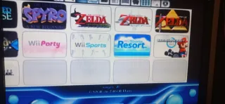 Consola Nintendo Wii Negra