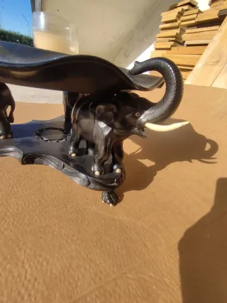 Statua Elefante Ebano