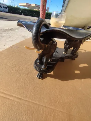 Statua Elefante Ebano