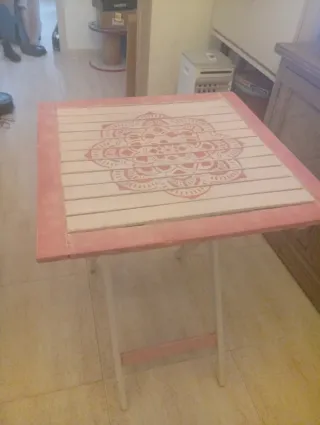 Dos sillas de madera de teka plegables