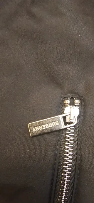 Chaqueta Burberry Negra Reversible!