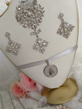 Aderezo Fallera Plata Nuevo