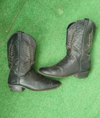 Botas Cowboy Hombre Negras