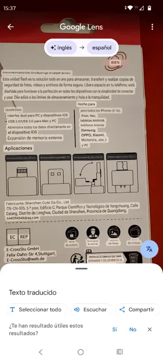 Pendrive USB para Mac y PC