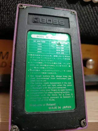 Boss HF-2 Hi Band Flanger Japonés