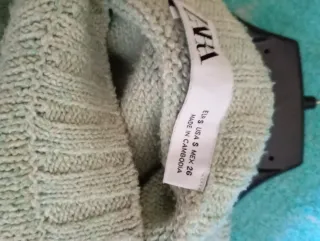 Blusa Oversize Teal Talla Única