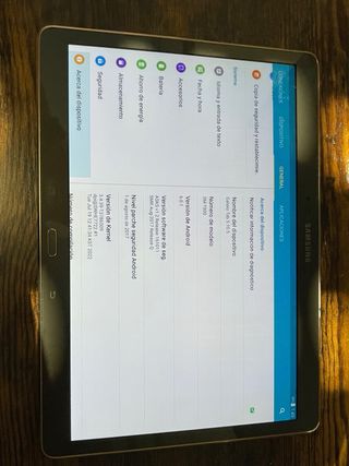 Samsung Galaxy Tab S 10.5 Dorado