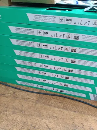 Tarima de sin estrenar