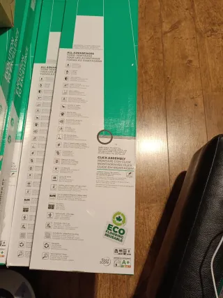 Tarima de sin estrenar