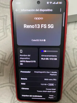 Oppo Reno13 FS 5G 512GB